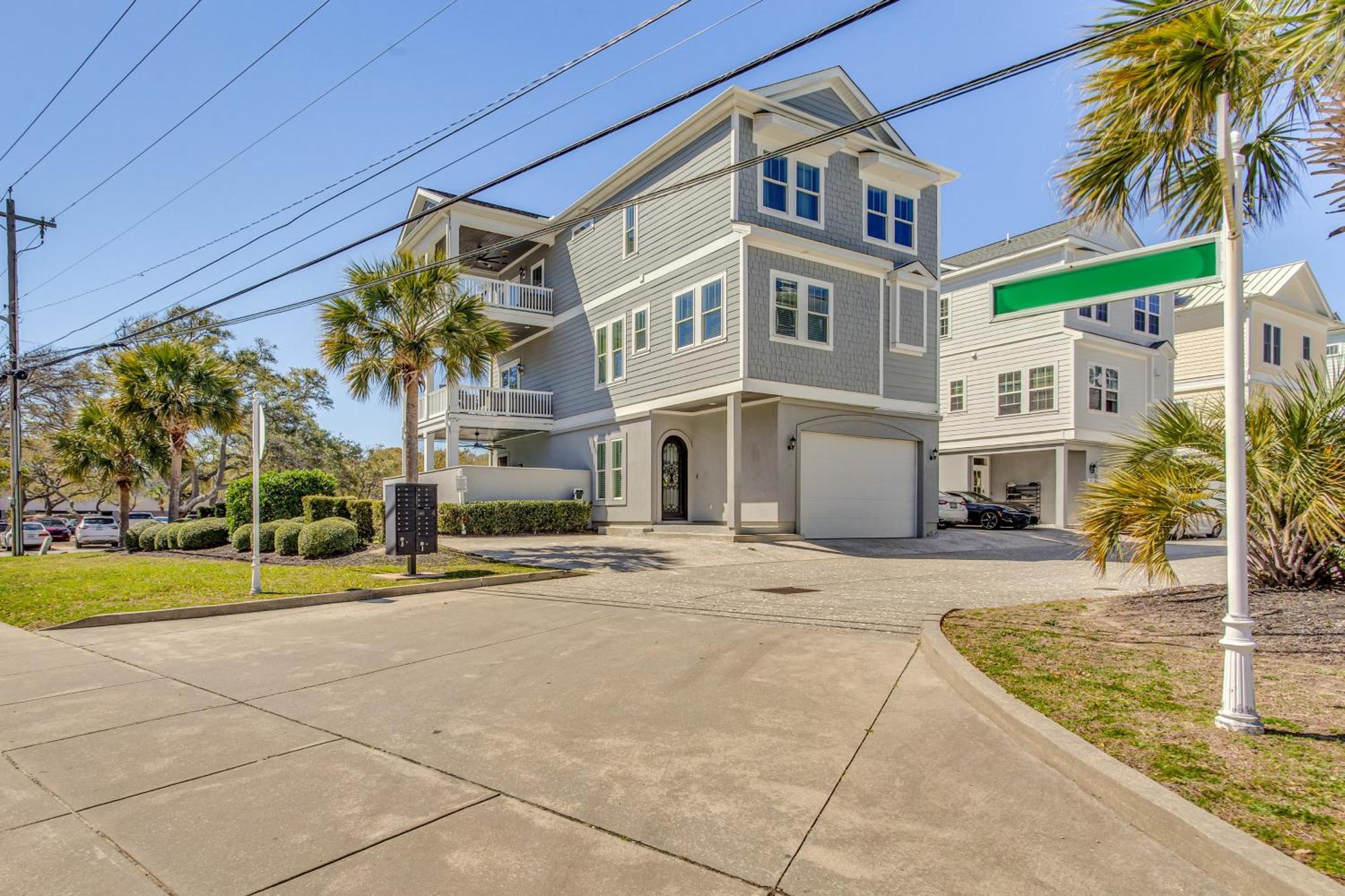 Myrtle Beach House With Hot Tub, Walk To Beach Экстерьер фото